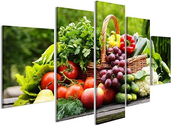 Quadri con frutta e verdura: come decorare la tua cucina con stile 1